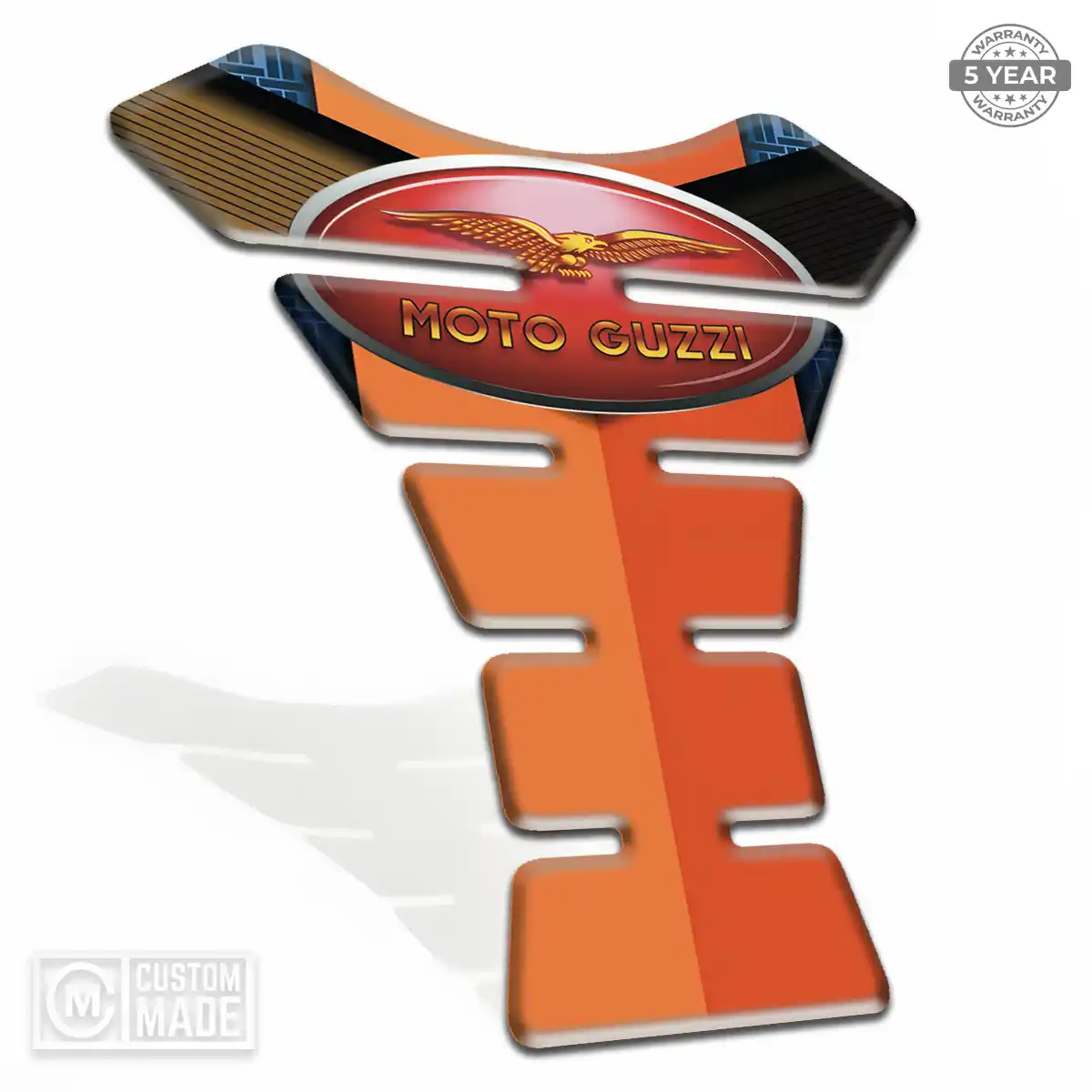 Moto Guzzi Self Adhesive Tank Pad Sleek Style