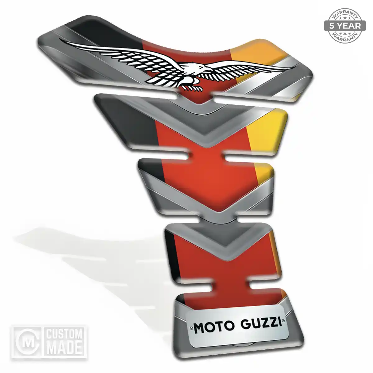 Moto Guzzi Tank Fuse Guard Motorcycle Elite Finish