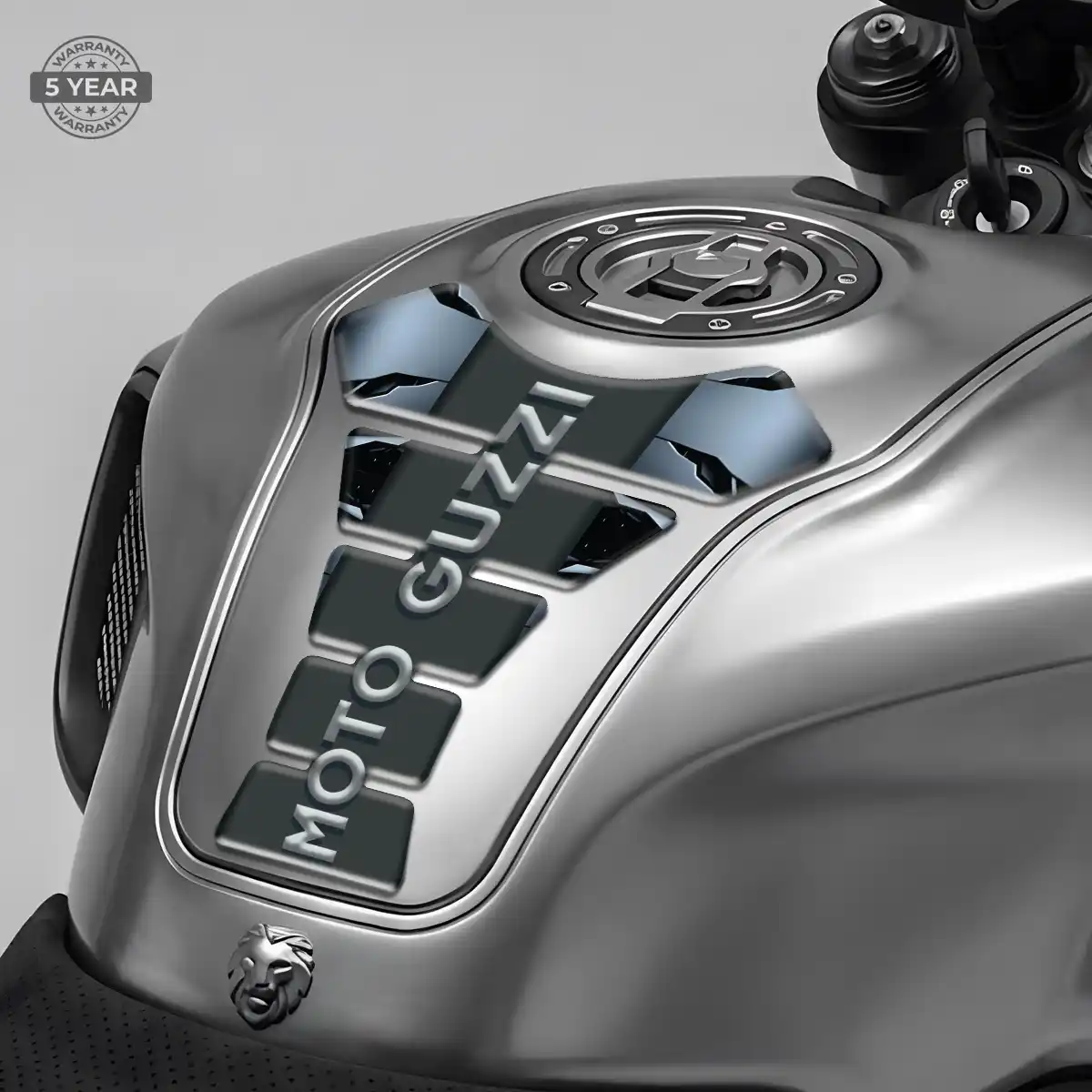 Moto Guzzi Tank Fuse Guard Motorcycle Refined Design