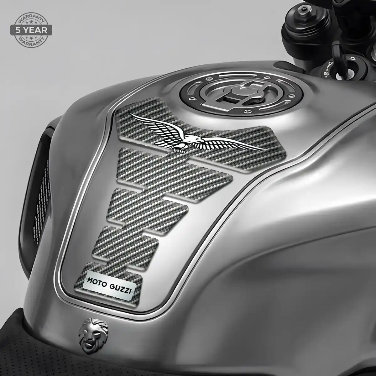 Moto Guzzi Tank Fuse Guard Motorcycle Signature Grade