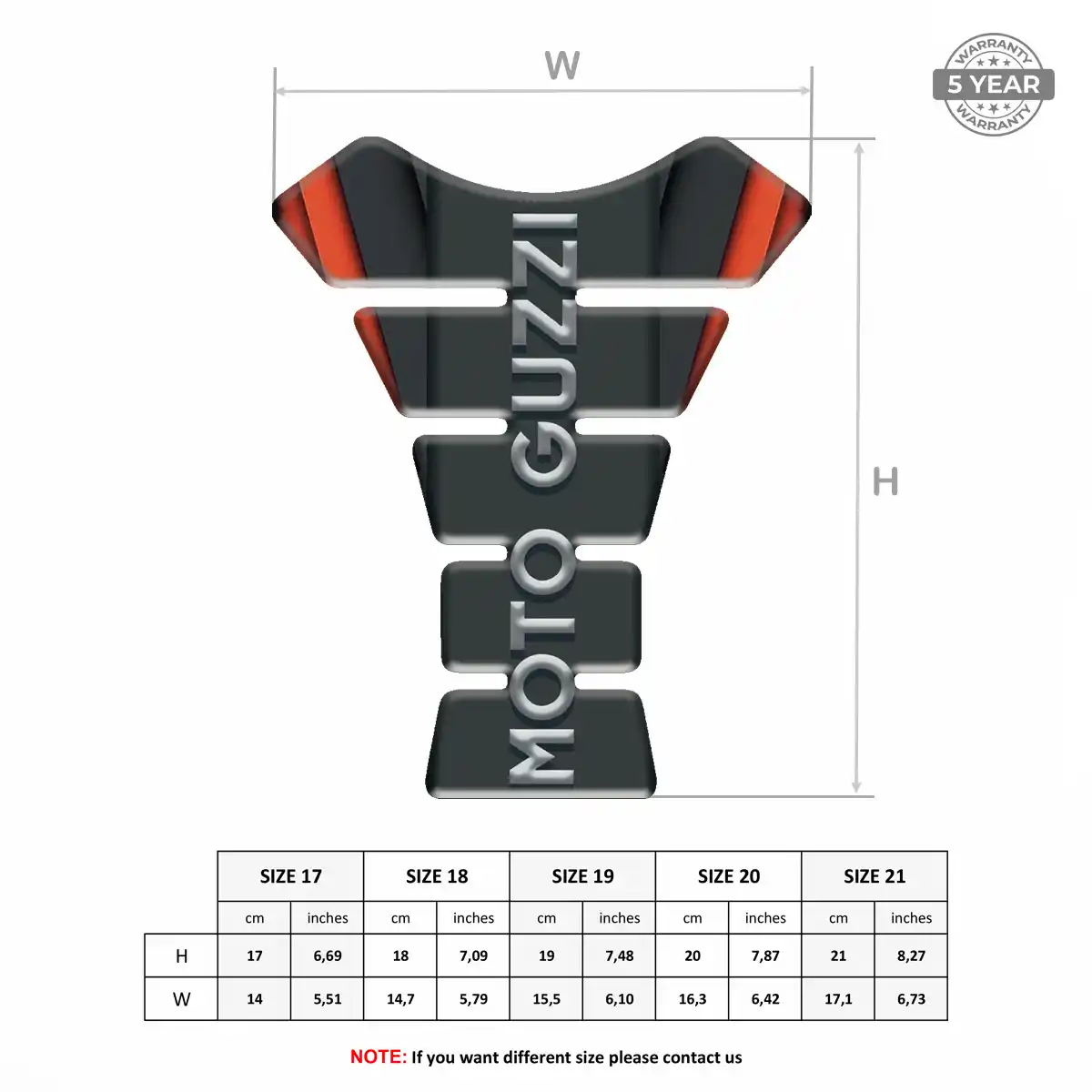 Moto Guzzi Tank Fuse Guard Signature Grade