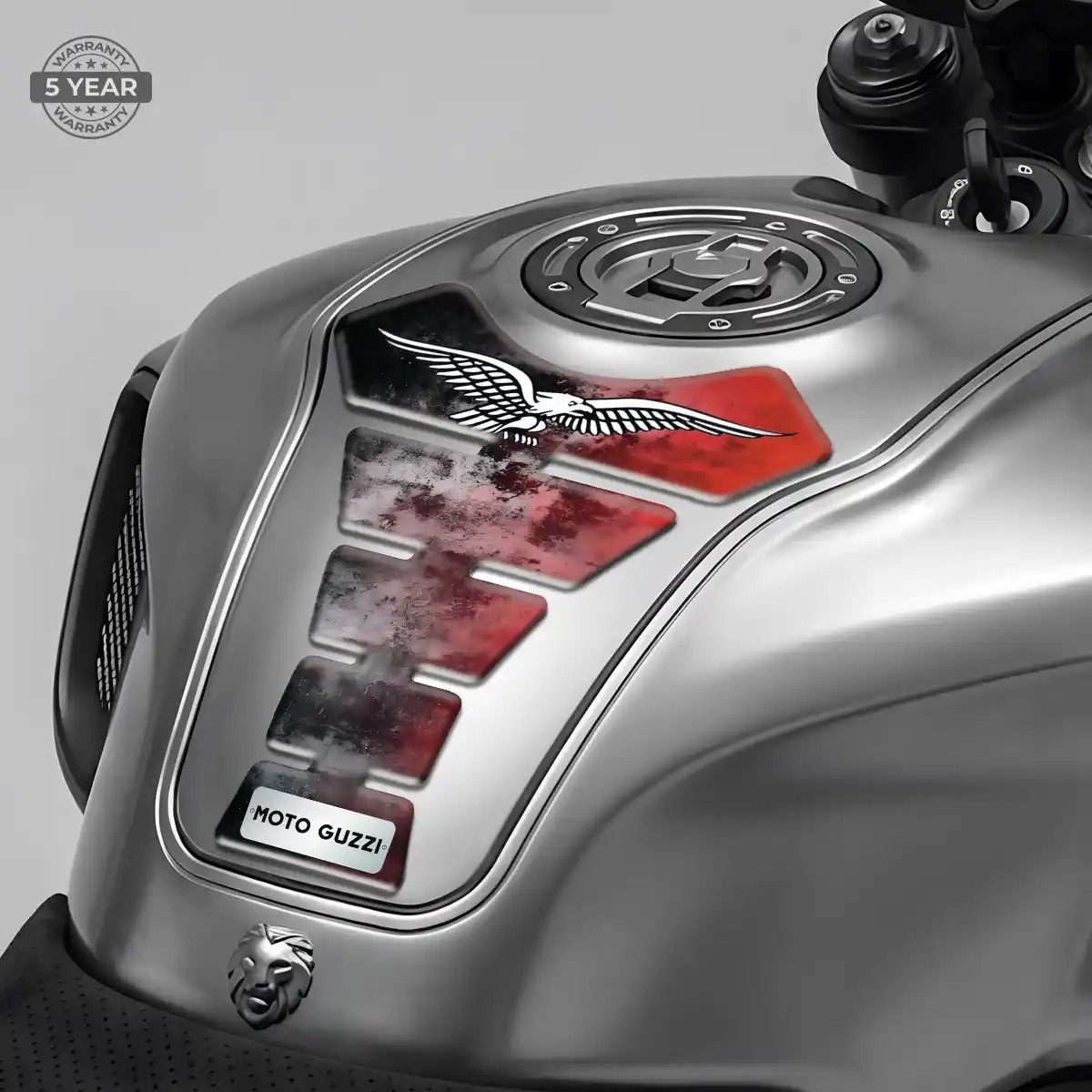 Moto Guzzi Tank Fuse Motorbike Elite Finish