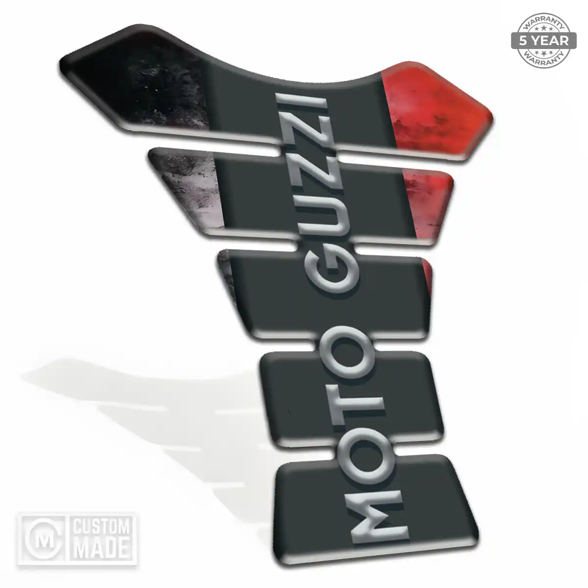 Moto Guzzi Tank Fuse Motorcycle Elite Finish