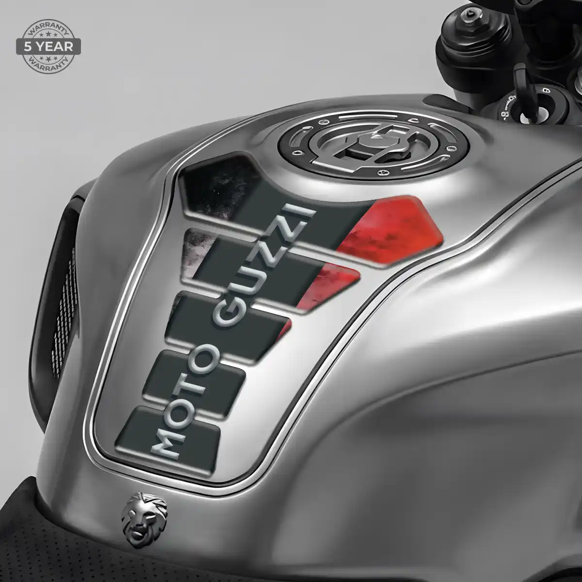 Moto Guzzi Tank Fuse Motorcycle Elite Finish