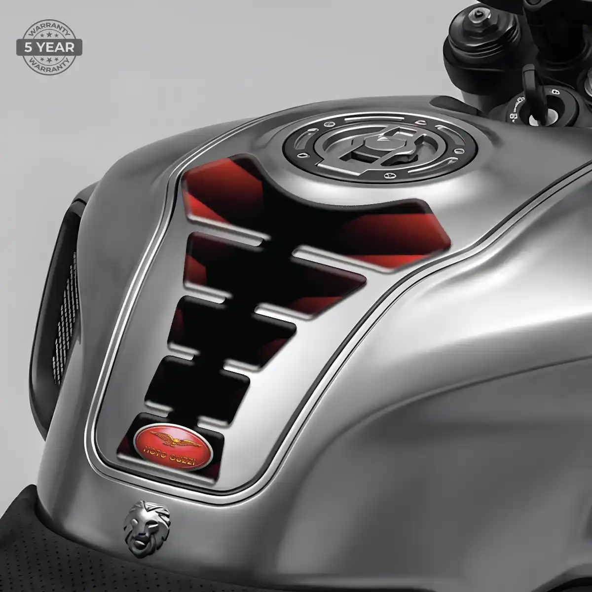 Moto Guzzi Tank Fuse Motorcycle Refined Design