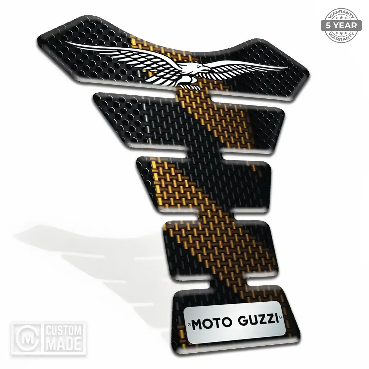 Moto Guzzi Tank Fuse Motorcycle Sleek Style