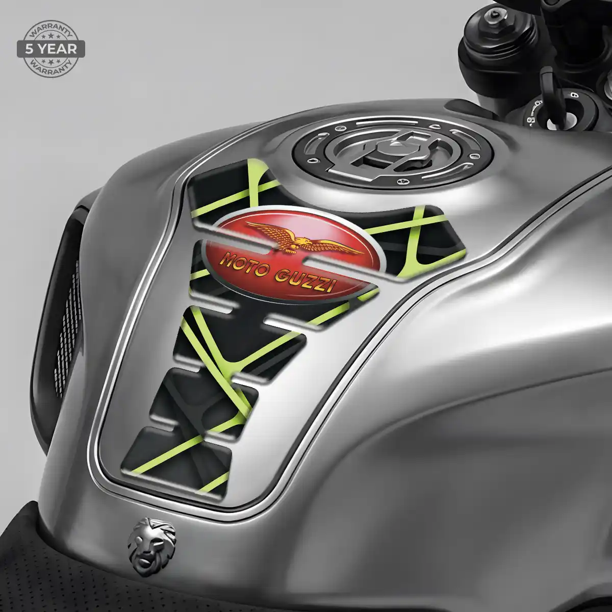 Moto Guzzi Tank Fuse Pad Refined Design