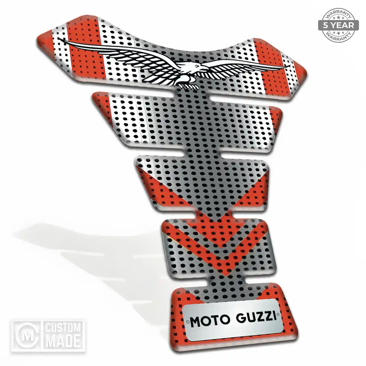Moto Guzzi Tank Fuse Pads Refined Design