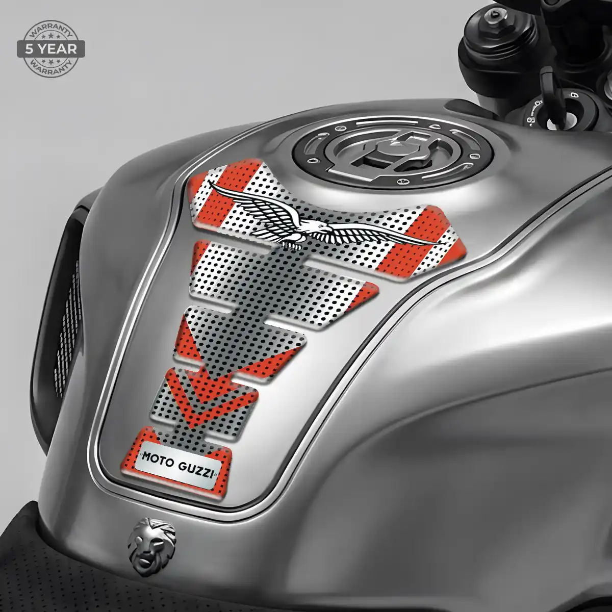 Moto Guzzi Tank Fuse Pads Refined Design