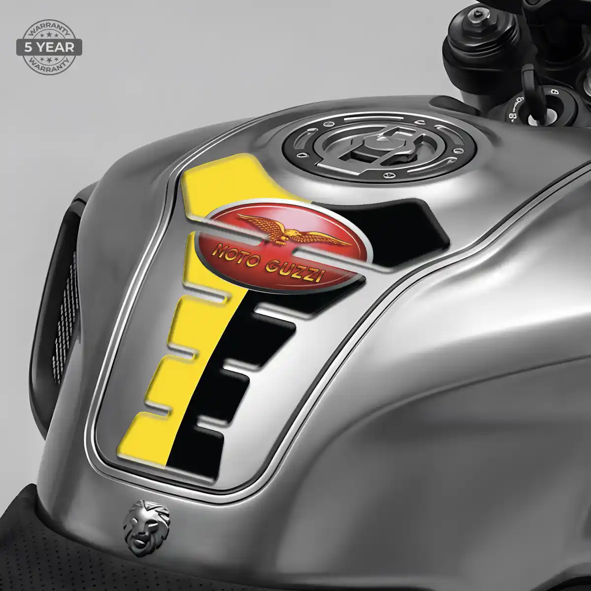 Moto Guzzi Tank Fuse Pads Sleek Style