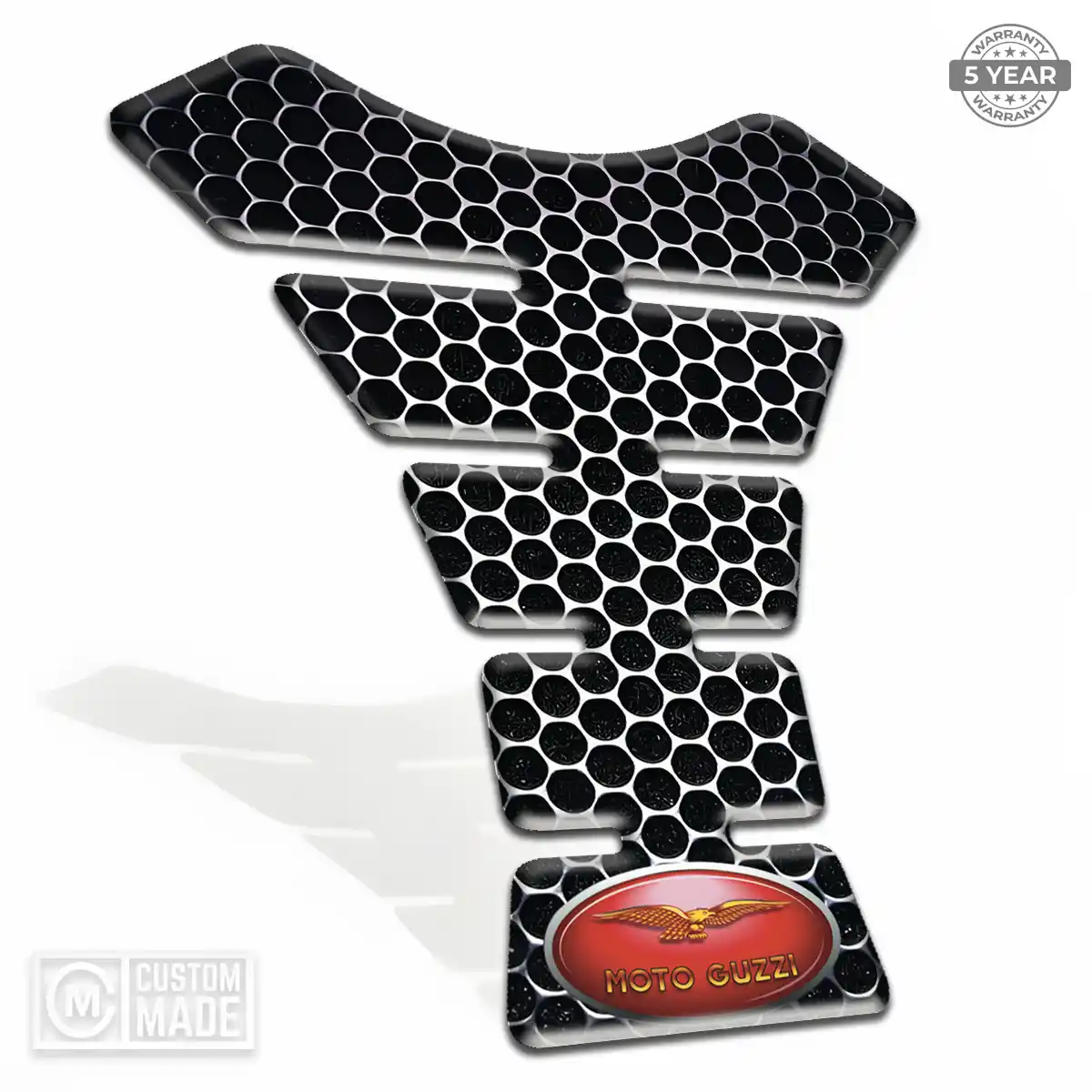 Moto Guzzi Tank Fuse Protector Motorcycle Elite Finish