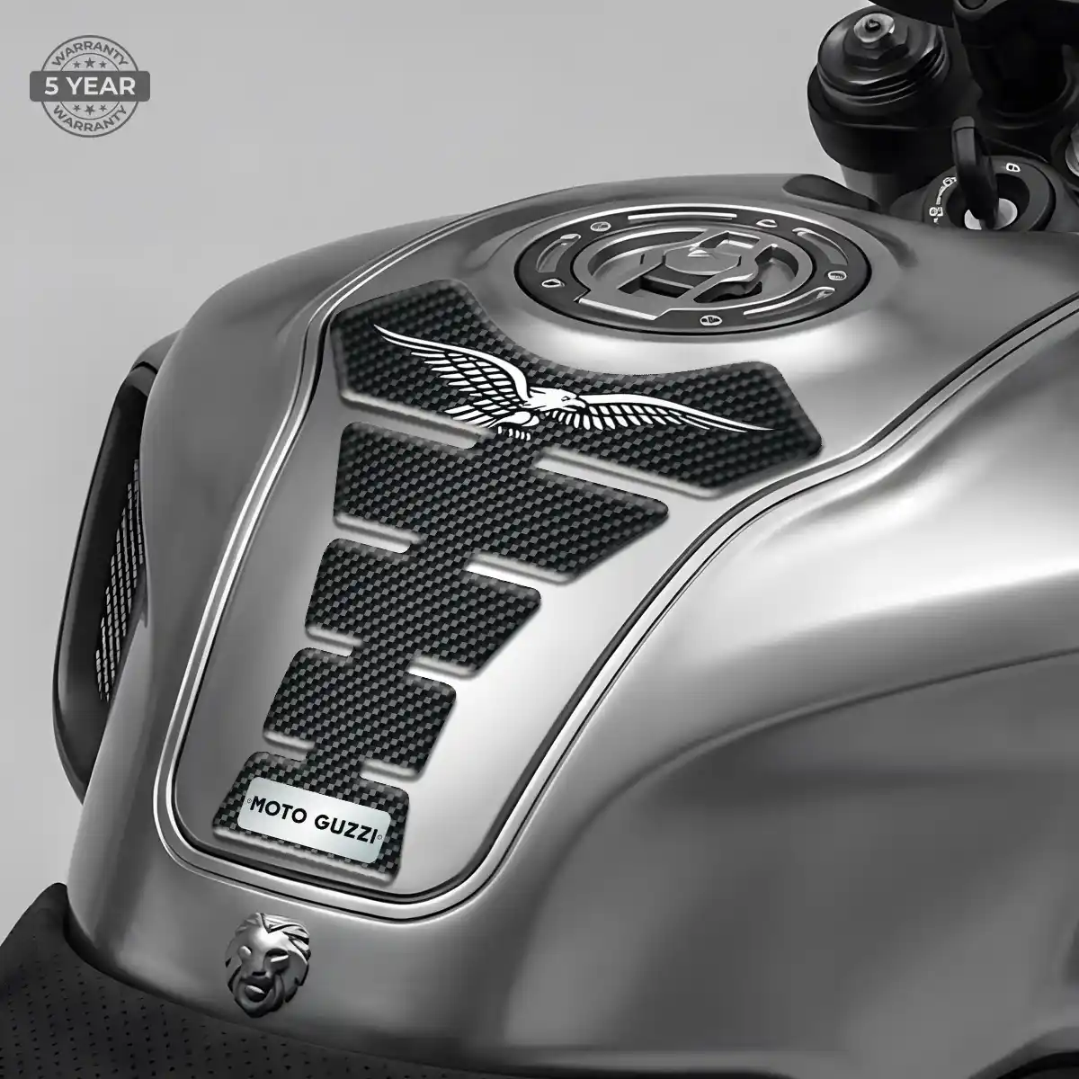 Moto Guzzi Tank Fuse Sleek Style
