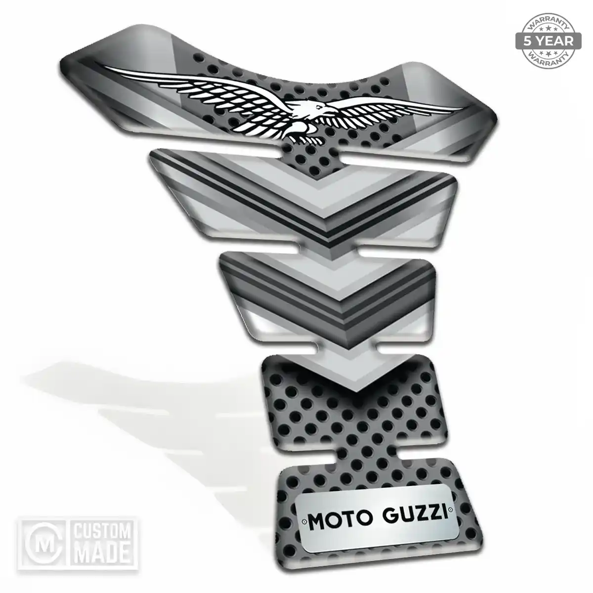 Moto Guzzi Tank Grip Pad Refined Design