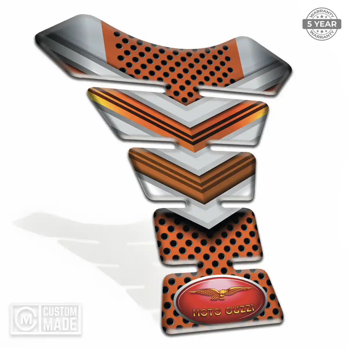 Moto Guzzi Tank Guard Fuse Motorcycle Sleek Style