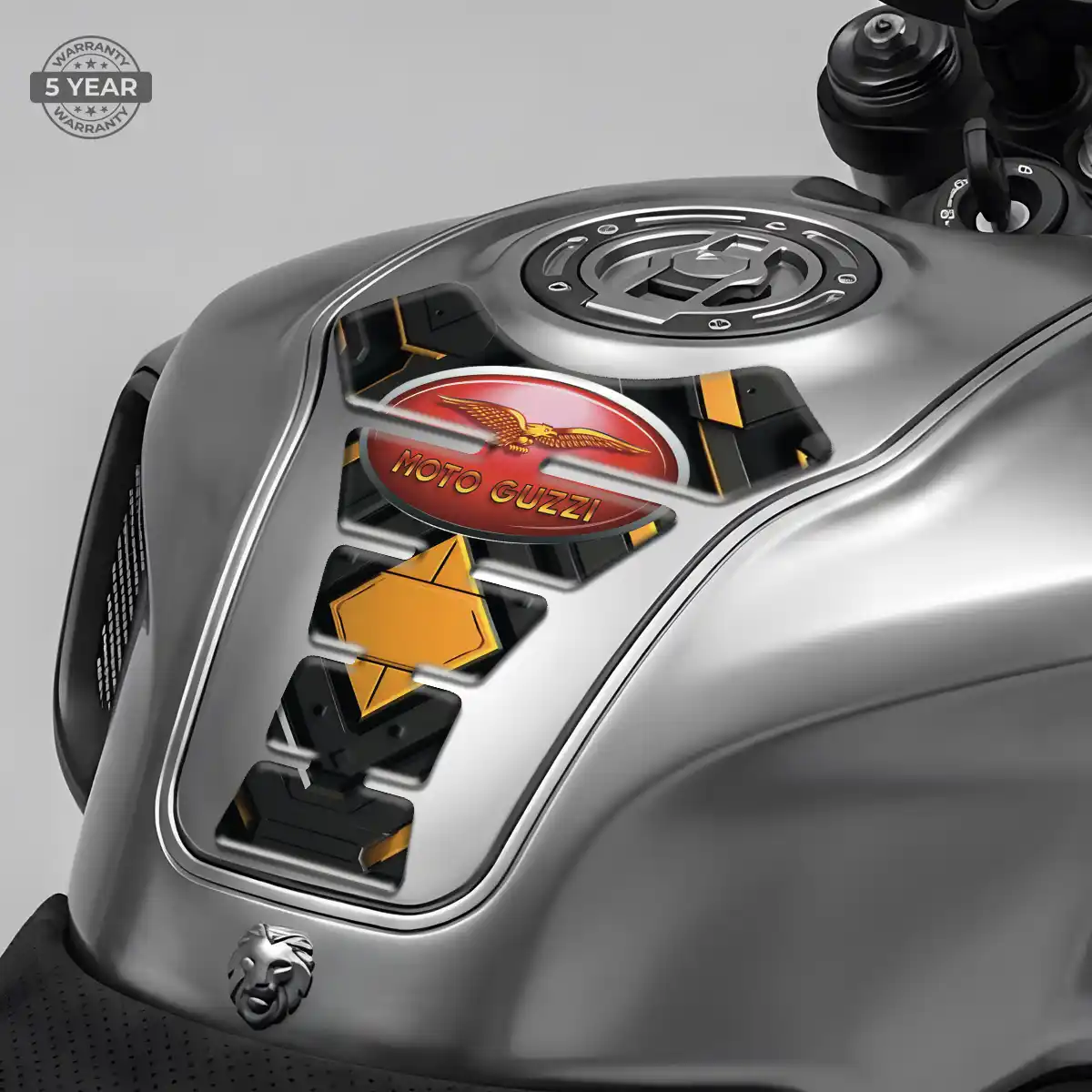 Moto Guzzi Tank Guard Motorbike Signature Grade