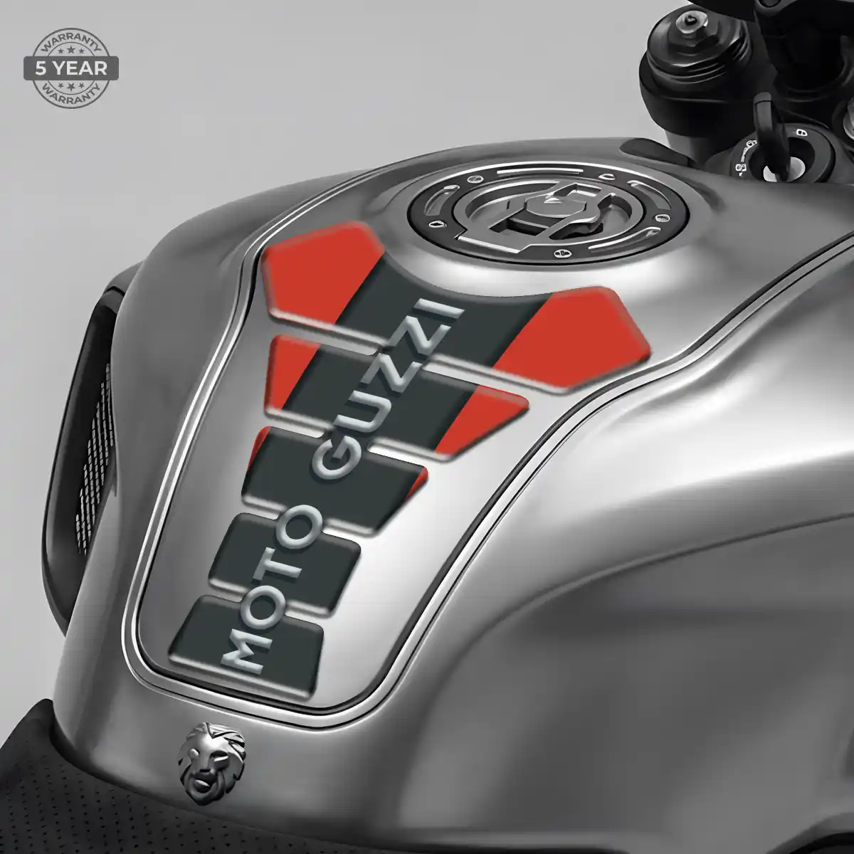 Moto Guzzi Tank Guard Motorcycle Elite Finish