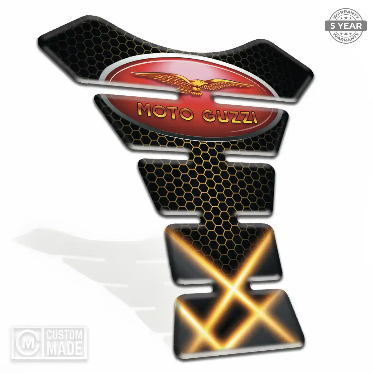 Moto Guzzi Tank Guard Motorcycle Refined Design