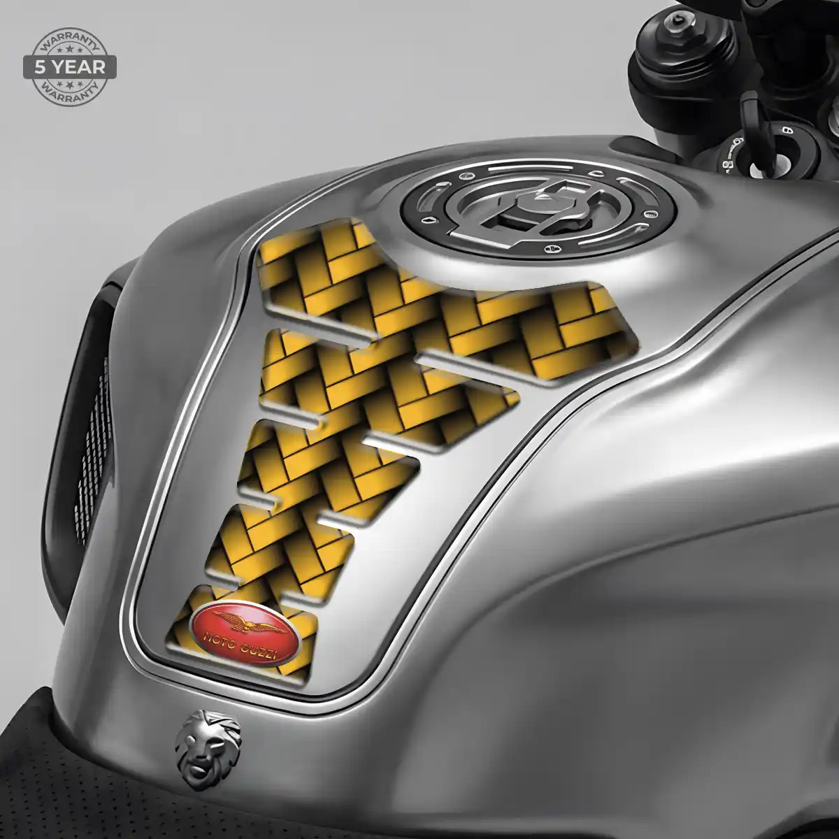 Moto Guzzi Tank Guard Motorcycle Signature Grade