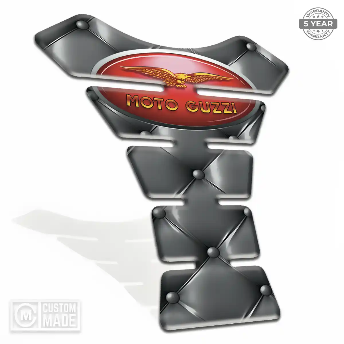 Moto Guzzi Tank Guard Pad Motorbike Elite Finish