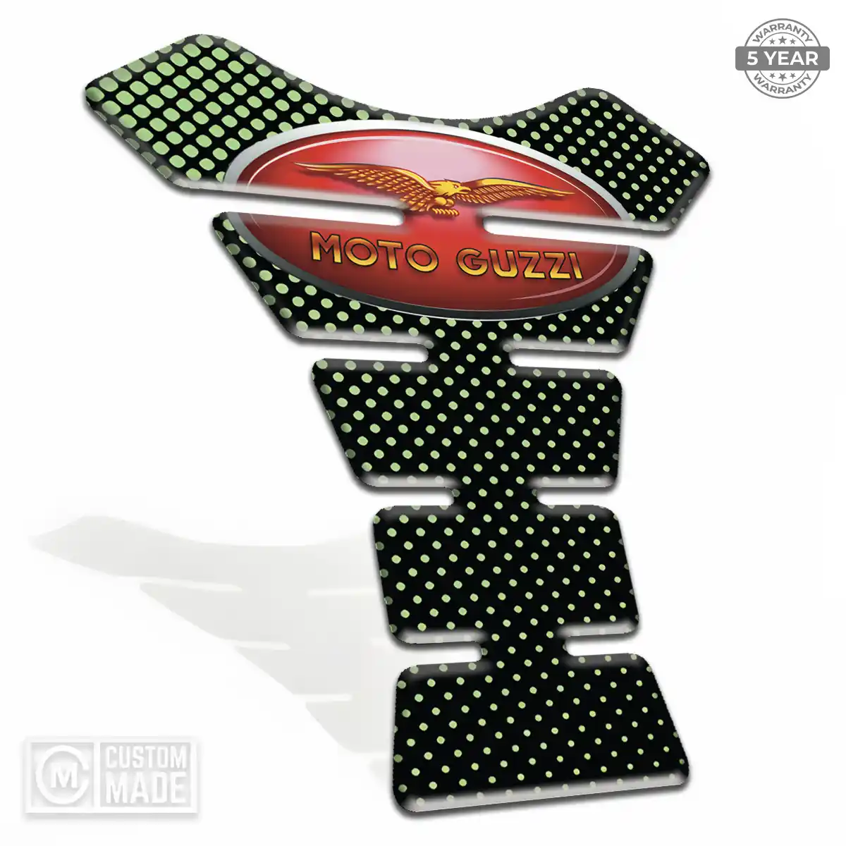 Moto Guzzi Tank Guard Pad Motorbike Refined Design