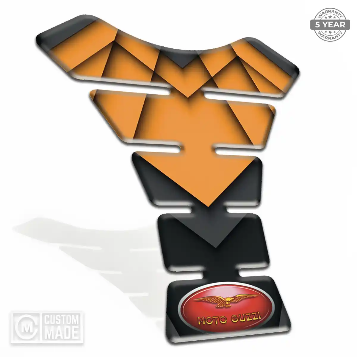 Moto Guzzi Tank Guard Pad Motorcycle Elite Finish