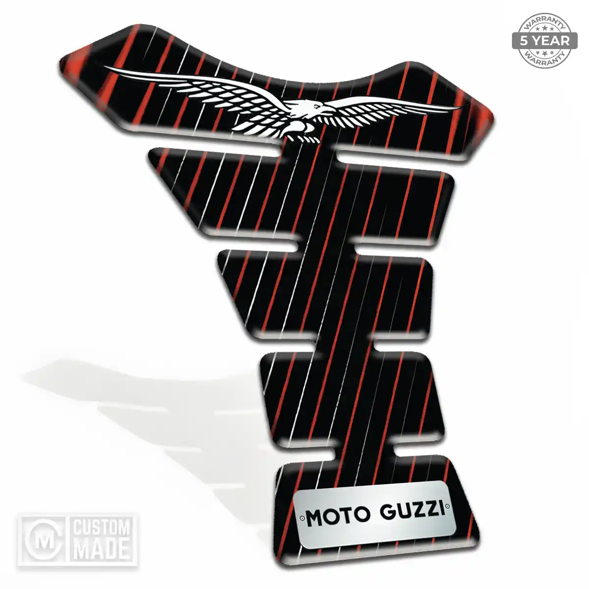 Moto Guzzi Tank Guard Pad Motorcycle Sleek Style