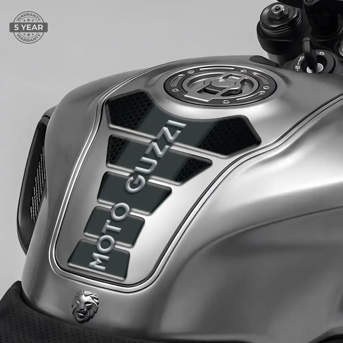 Moto Guzzi Tank Guard Pad Refined Design