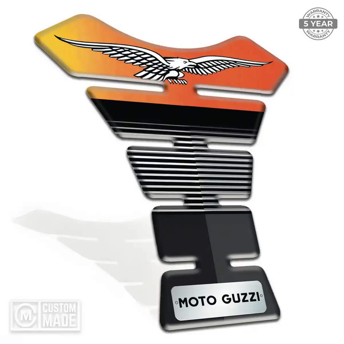 Moto Guzzi Tank Guard Pads Motorbike Refined Design
