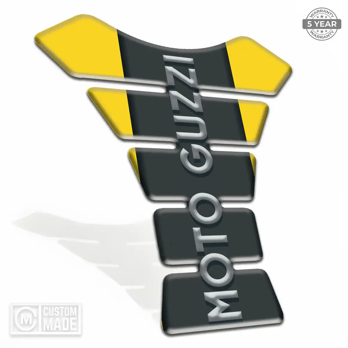 Moto Guzzi Tank Guard Pads Motorcycle Elite Finish
