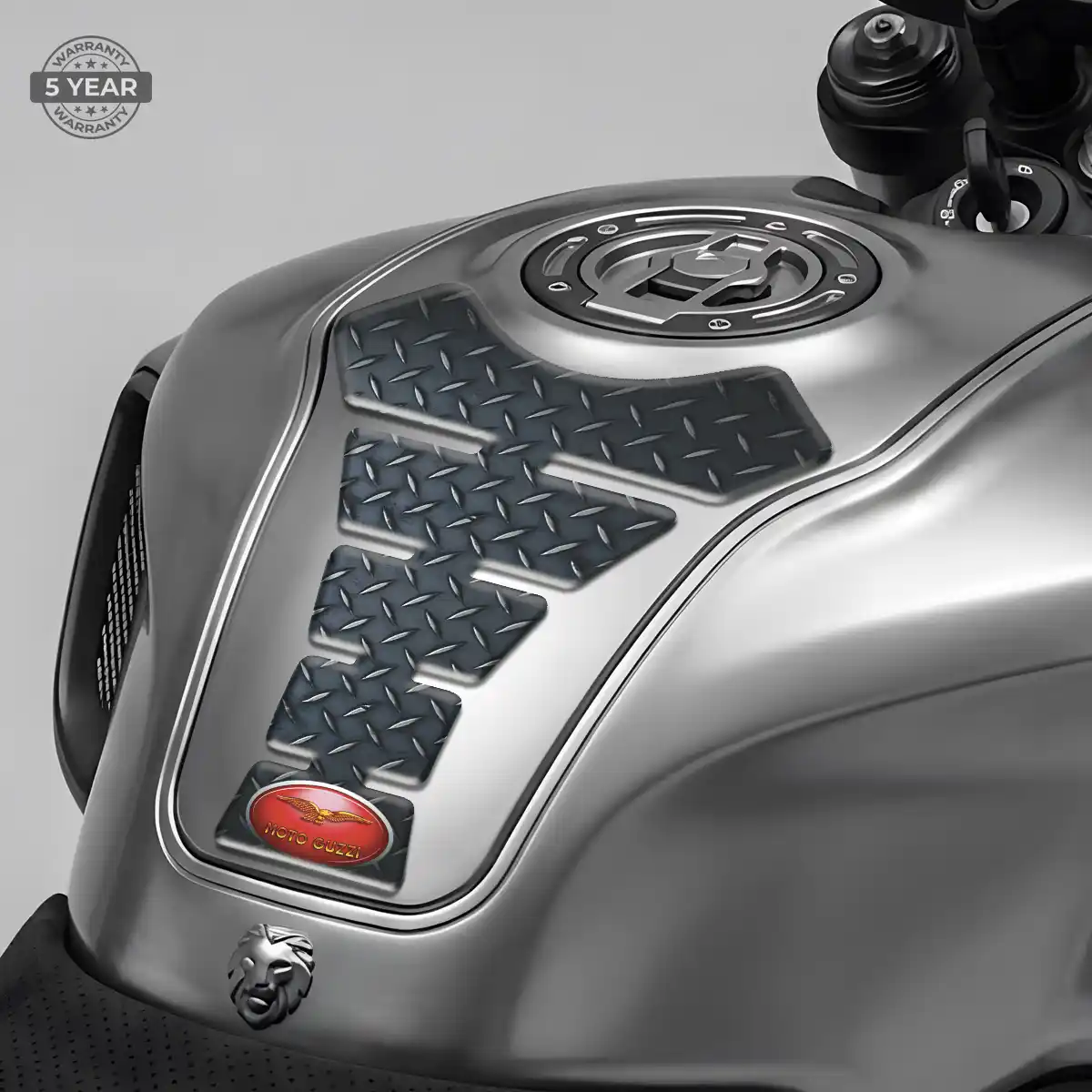 Moto Guzzi Tank Guard Pads Refined Design