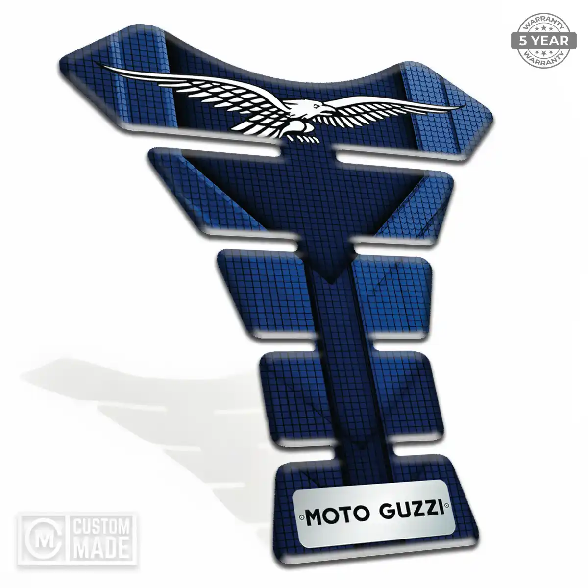 Moto Guzzi Tank Guard Protector Motorbike Elite Finish