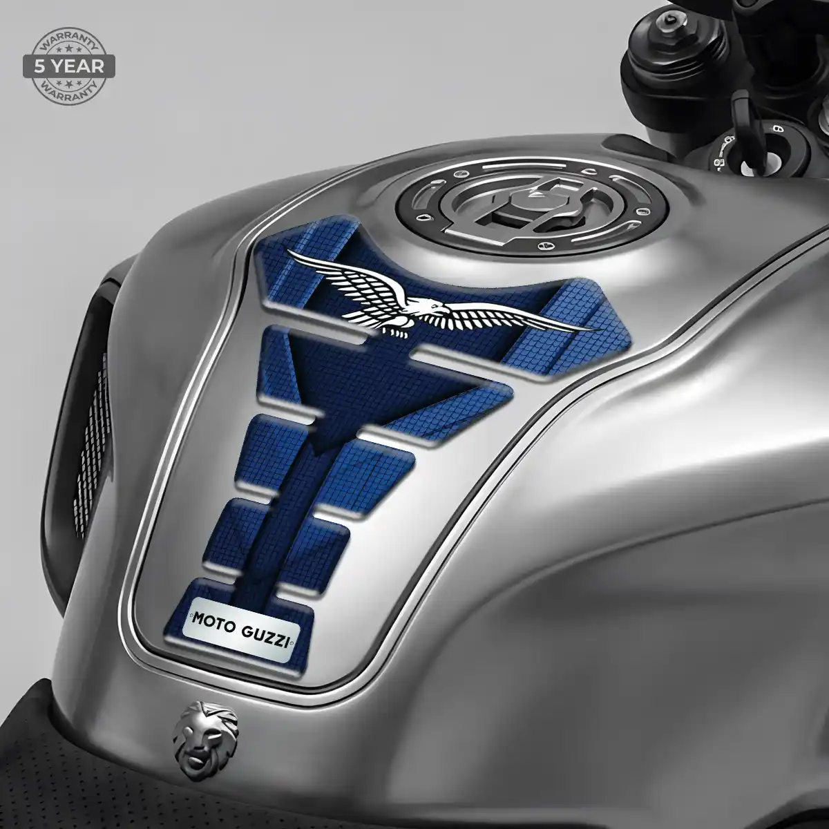 Moto Guzzi Tank Guard Protector Motorbike Elite Finish