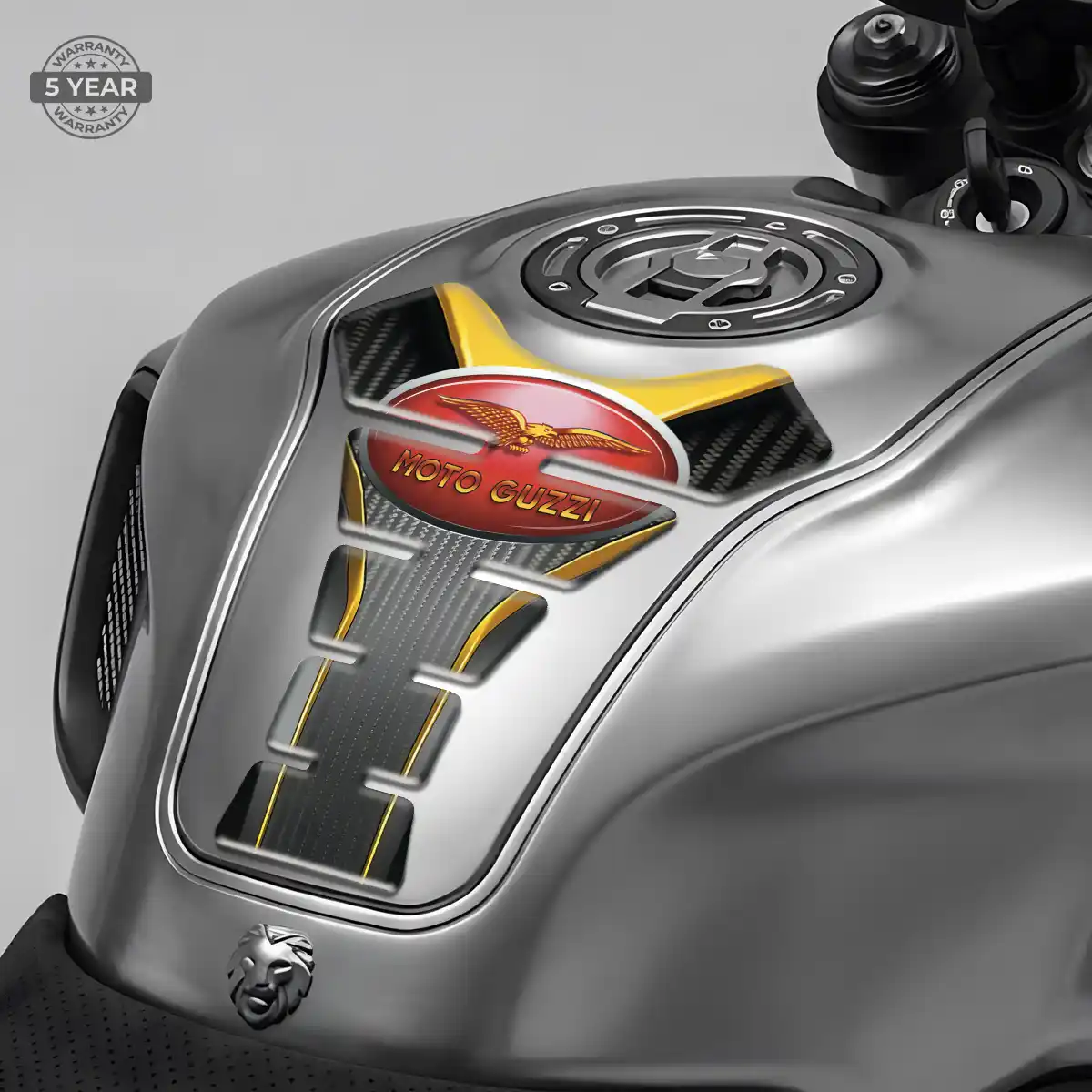 Moto Guzzi Tank Guard Protector Motorbike Sleek Style