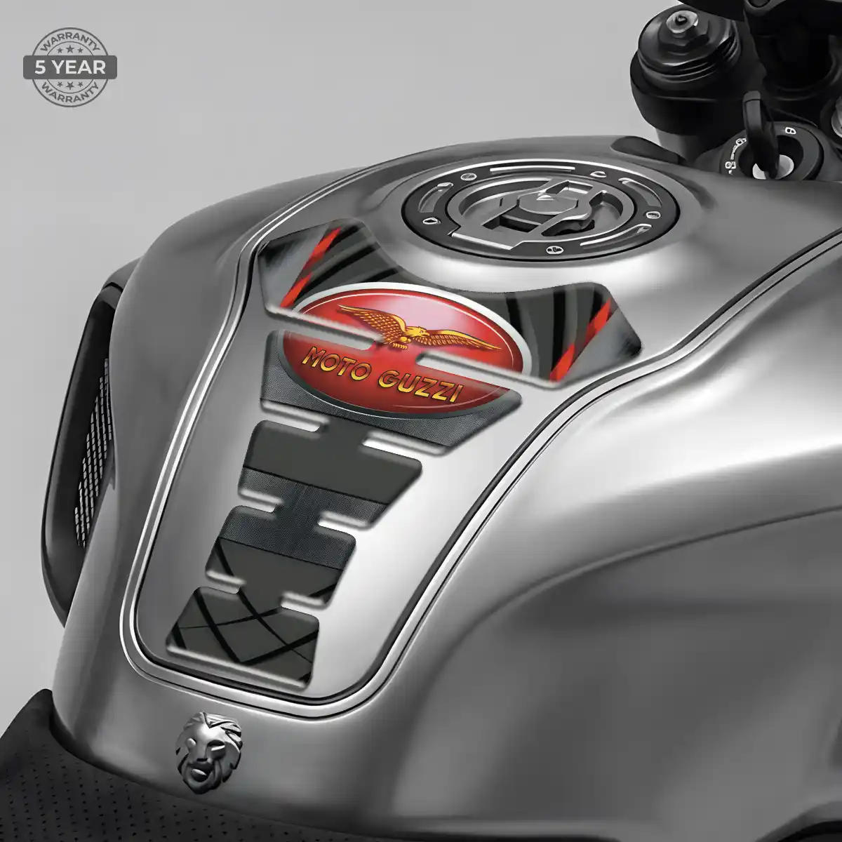 Moto Guzzi Tank Guard Protector Motorcycle Refined Design