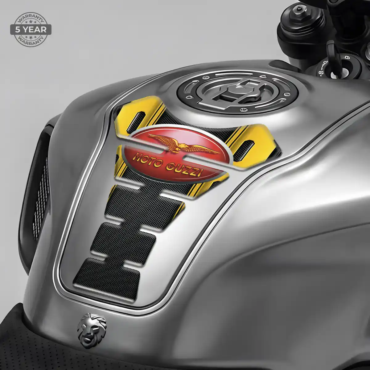 Moto Guzzi Tank Guard Protector Motorcycle Sleek Style