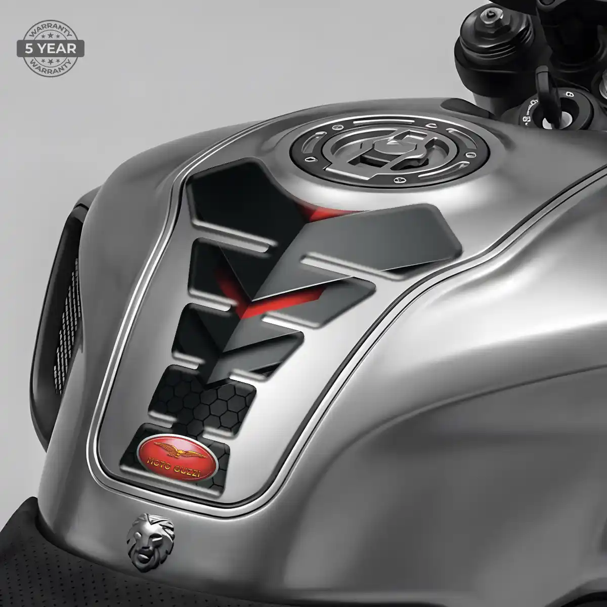 Moto Guzzi Tank Guard Protector Refined Design