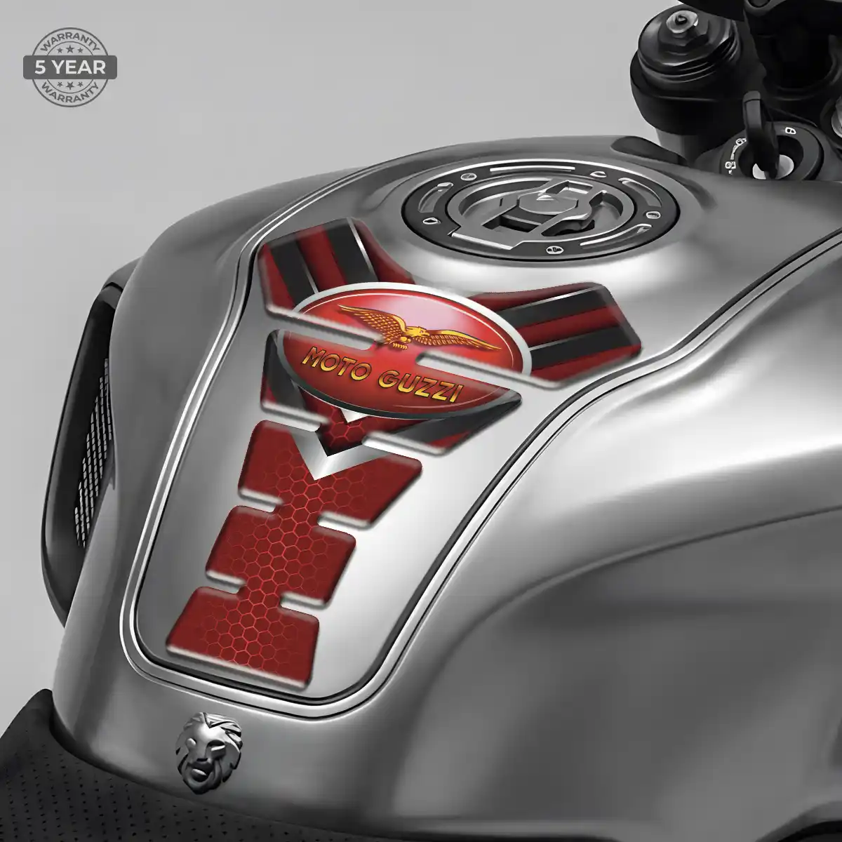 Moto Guzzi Tank Guard Protector Sleek Style
