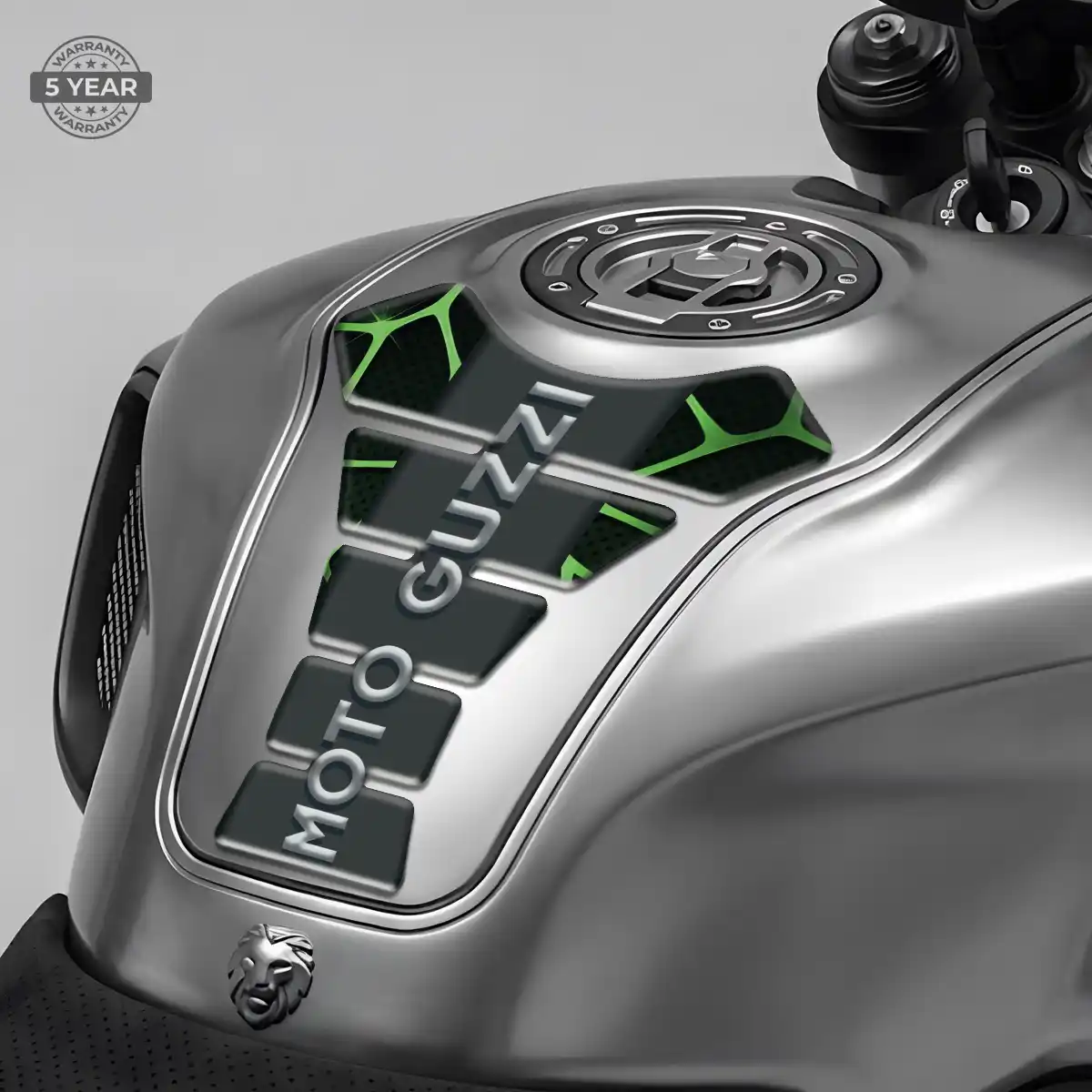 Moto Guzzi Tank Guard Refined Design