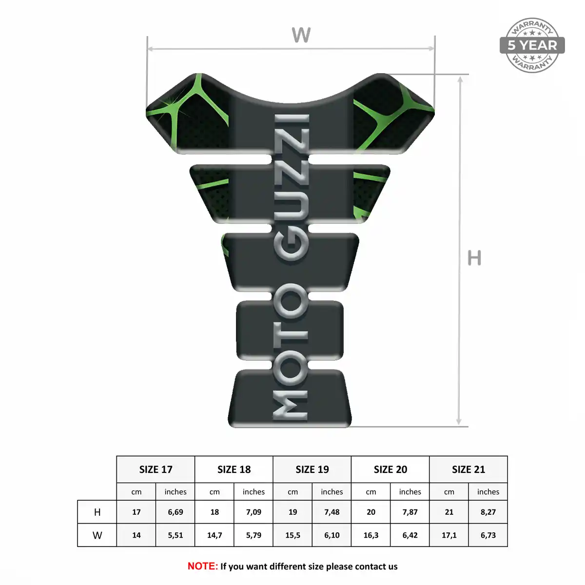 Moto Guzzi Tank Guard Refined Design