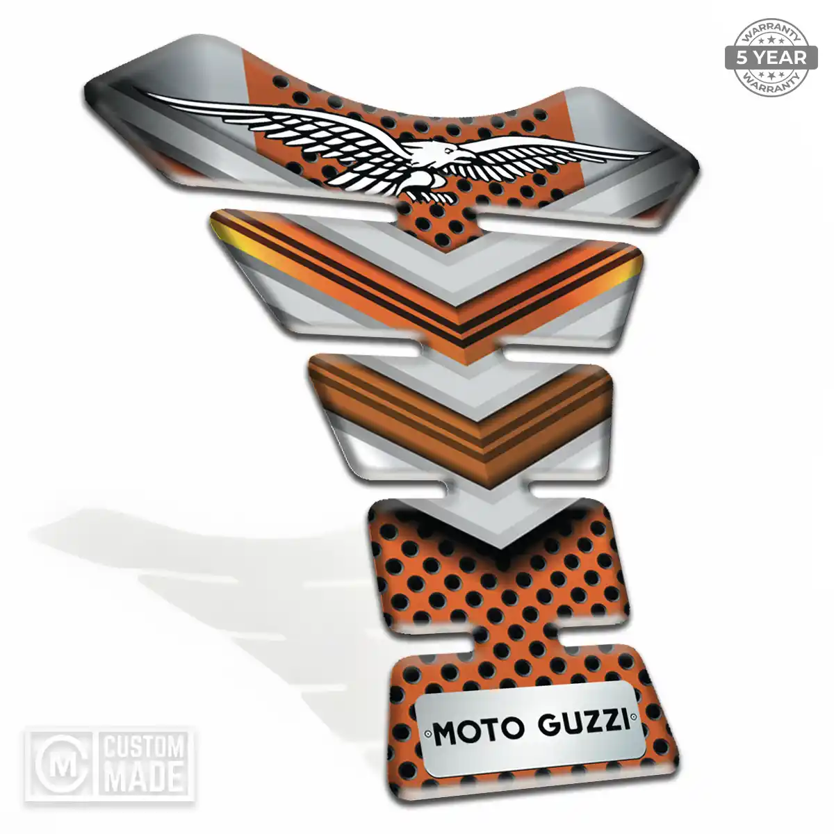 Moto Guzzi Tank Guards Motorbike Elite Finish
