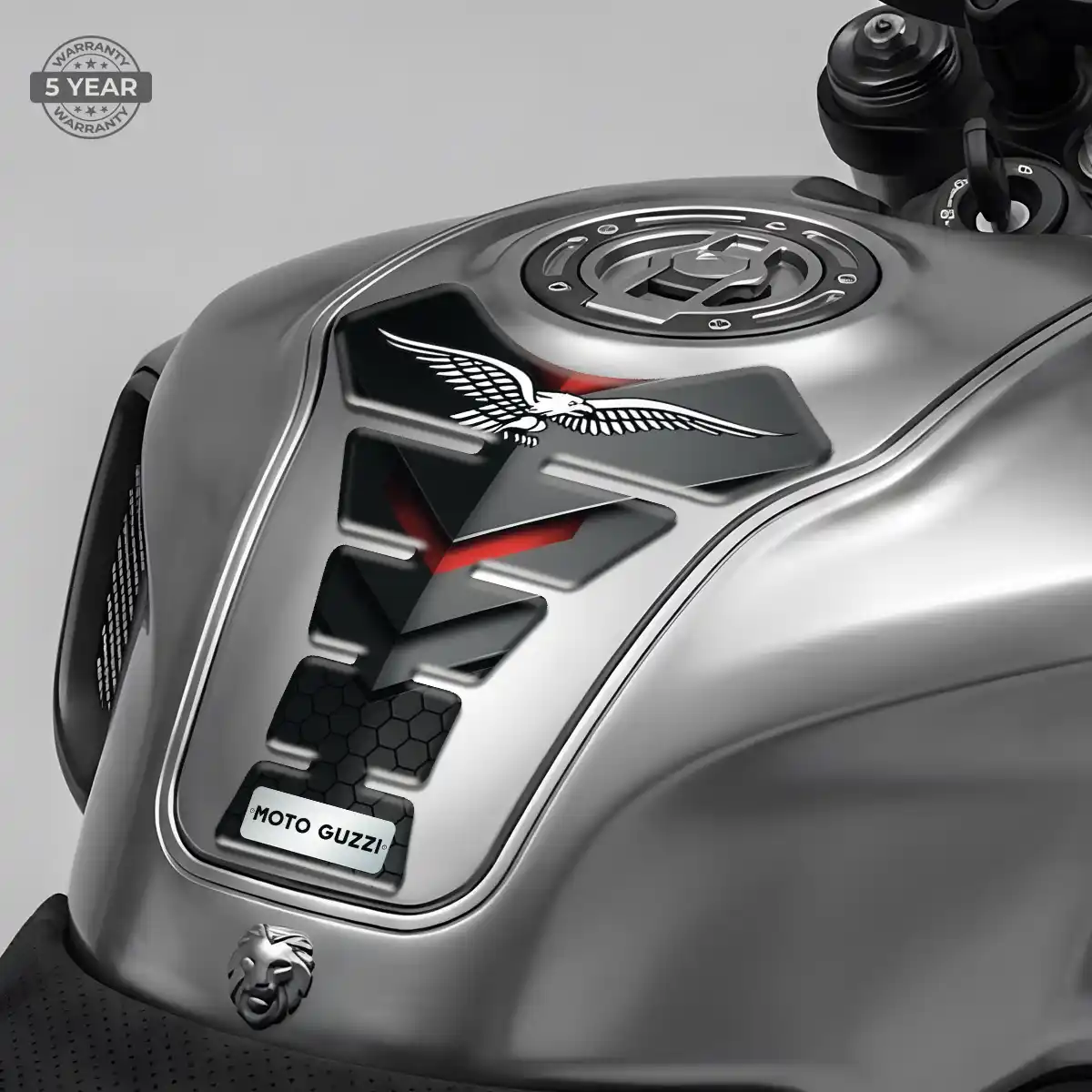 Moto Guzzi Tank Guards Motorbike Signature Grade