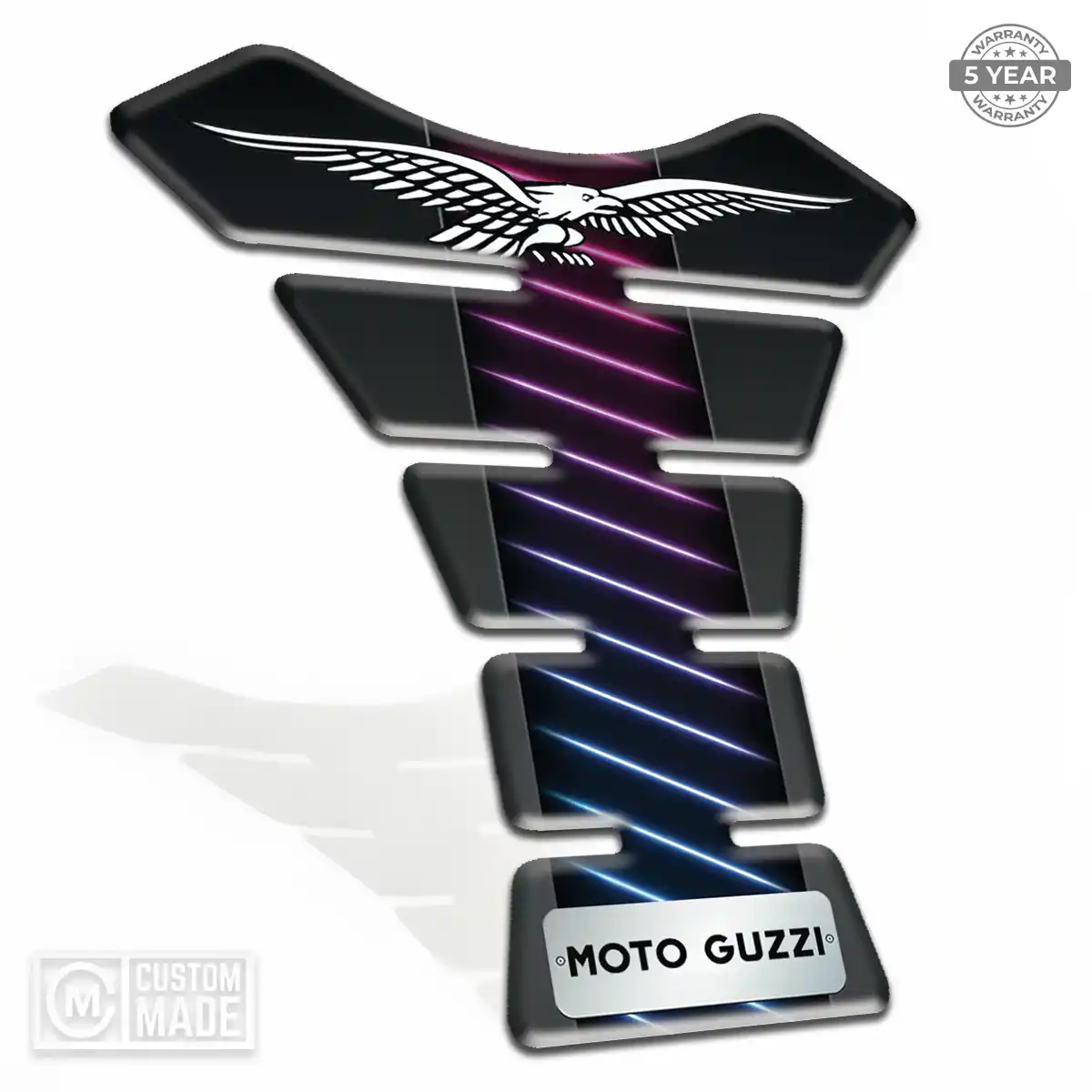 Moto Guzzi Tank Guards Motorcycle Sleek Style