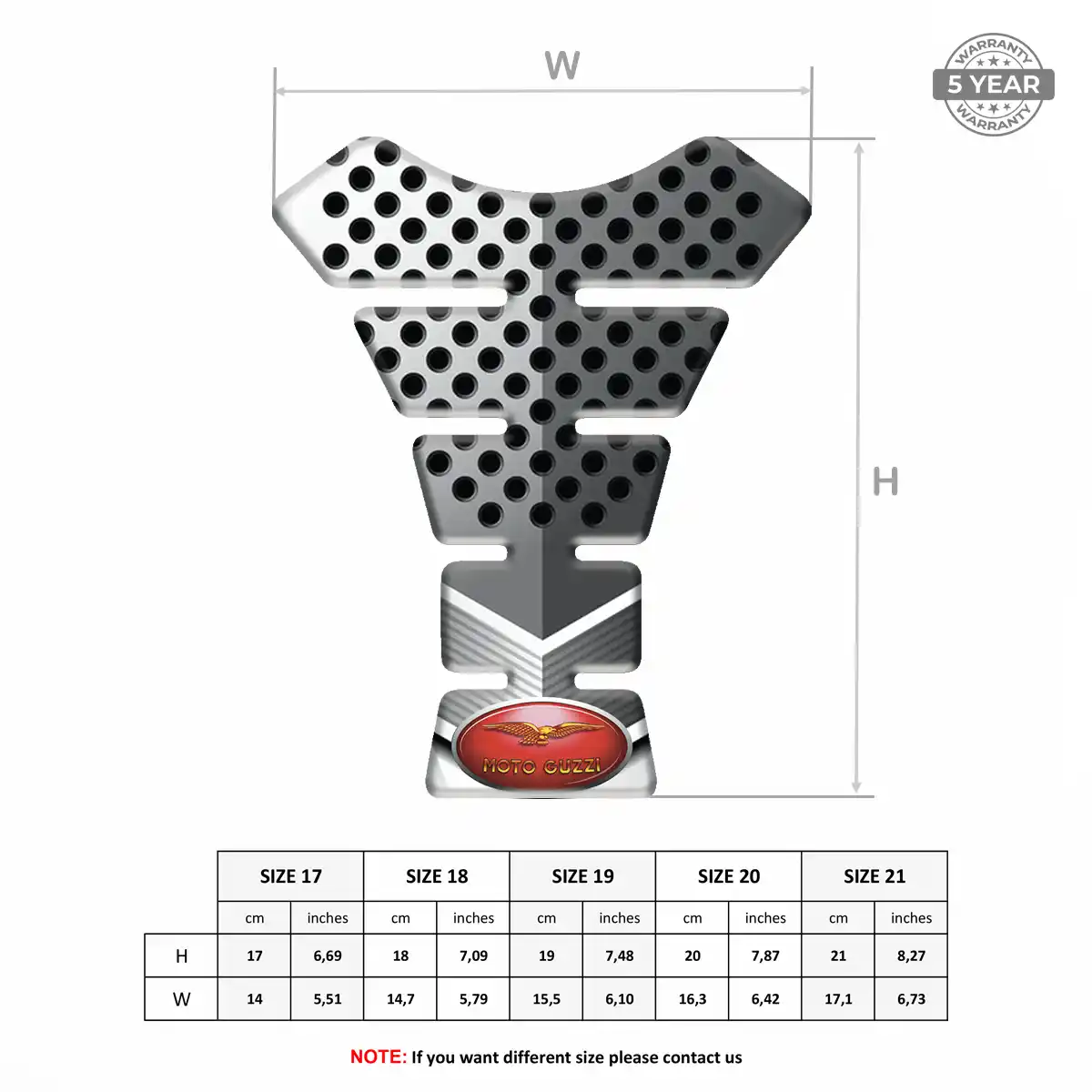 Moto Guzzi Tank Guards Refined Design