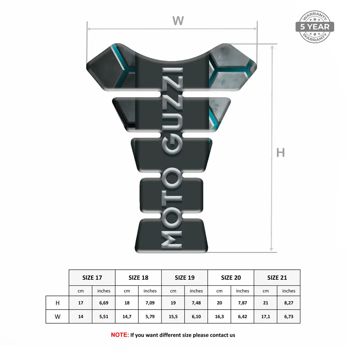Moto Guzzi Tank Guards Signature Grade