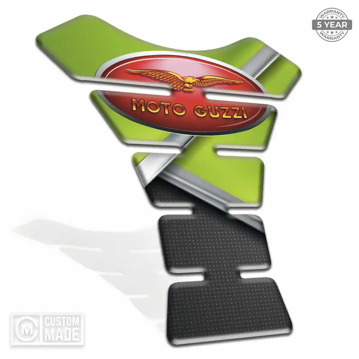 Moto Guzzi Tank Knee Pad Elite Finish