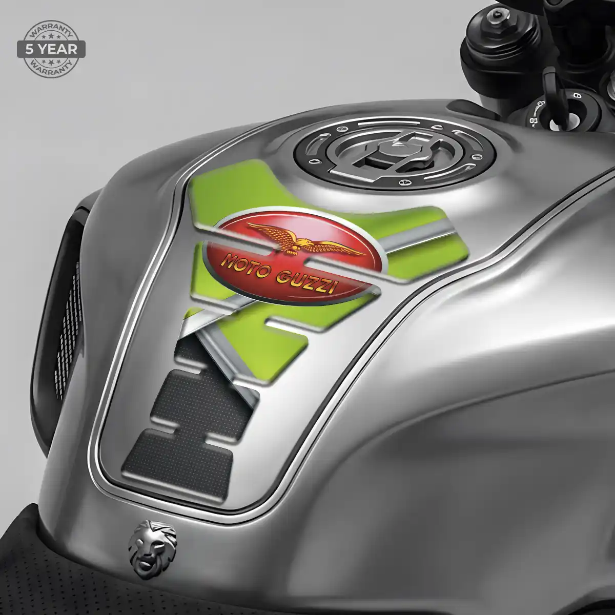 Moto Guzzi Tank Knee Pad Elite Finish