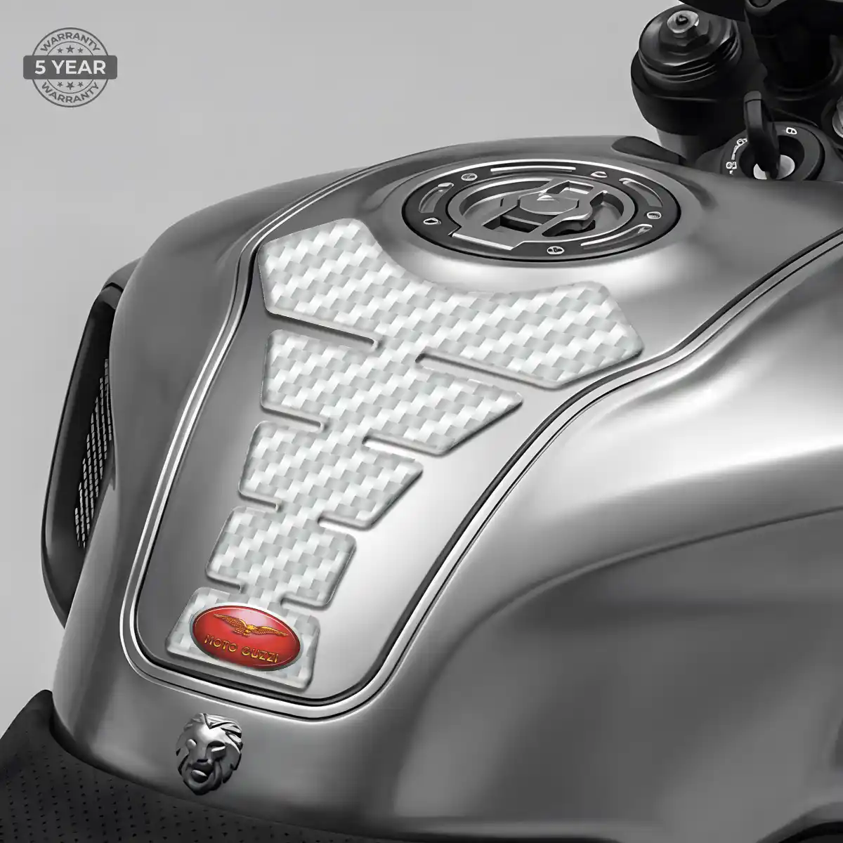 Moto Guzzi Tank Knee Pad Sleek Style
