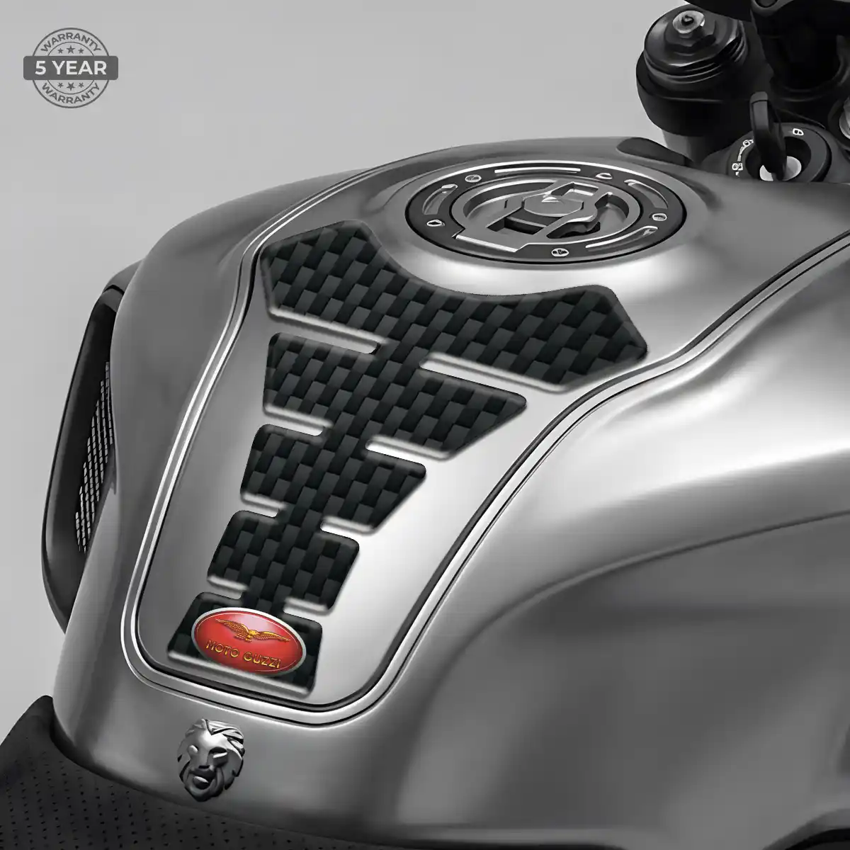 Moto Guzzi Tank Pad Fuse Motorcycle Refined Design