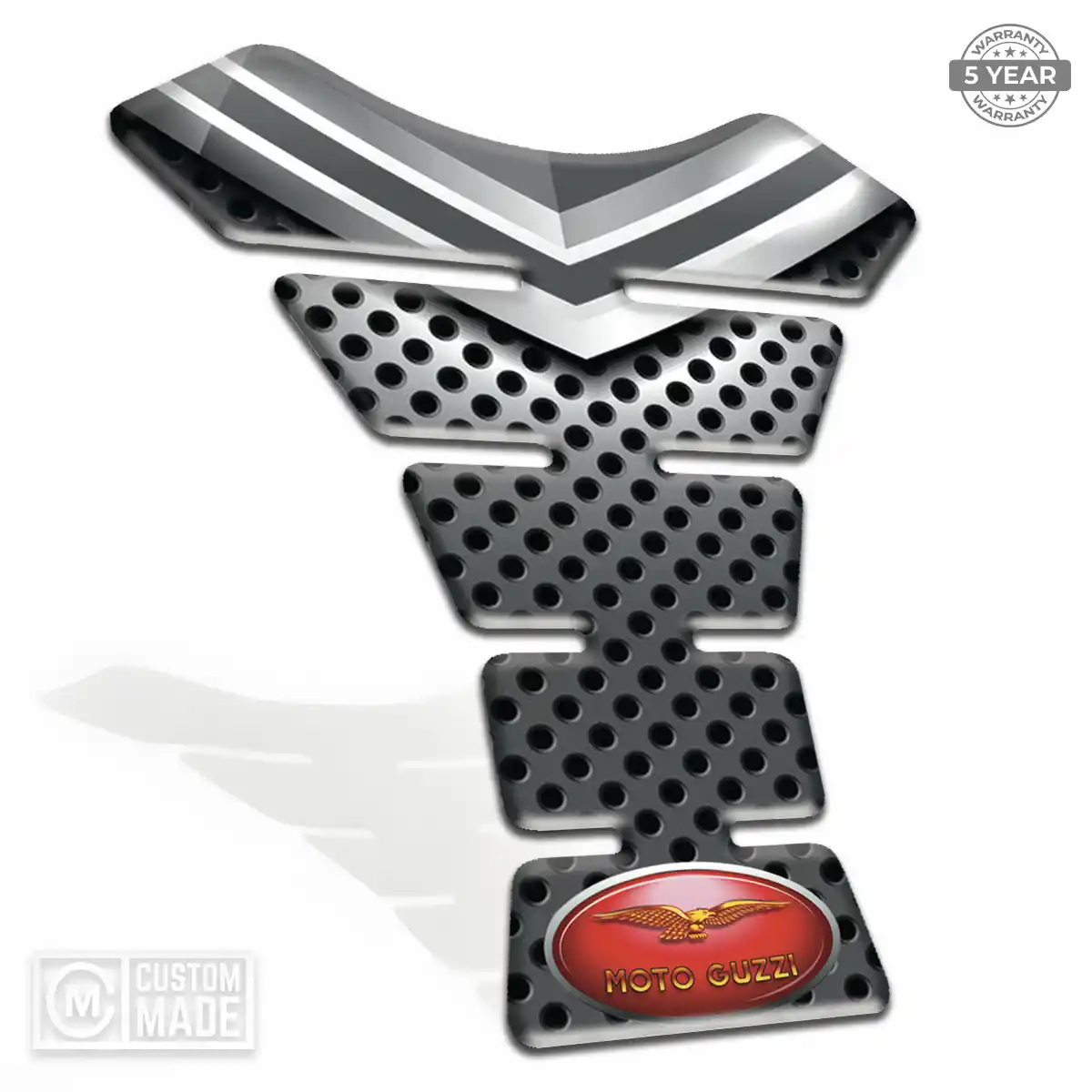 Moto Guzzi Tank Pad Guard Motorbike Sleek Style