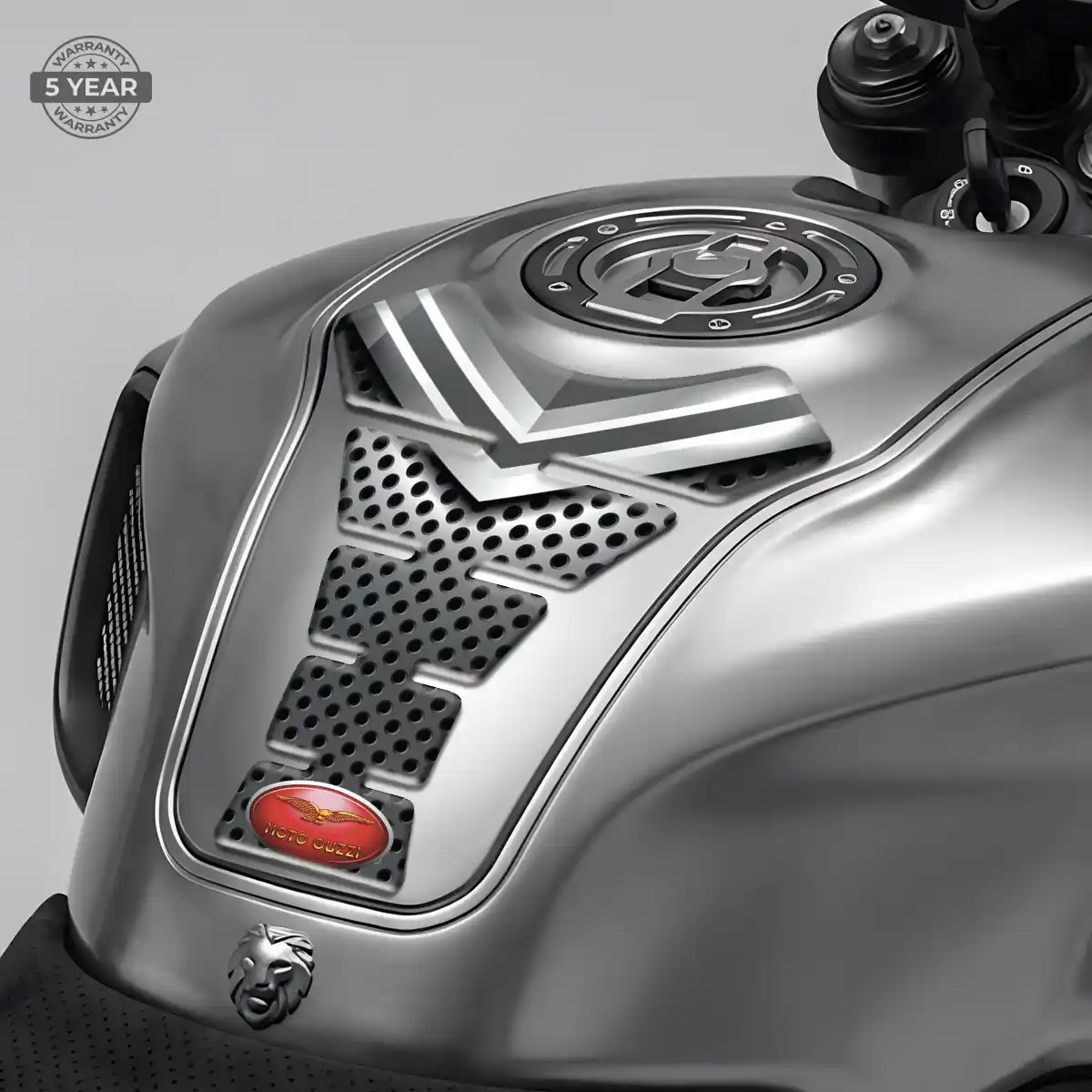 Moto Guzzi Tank Pad Guard Motorbike Sleek Style